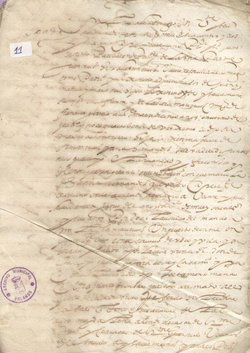 Expediente 11 / Caja 1 / F. Notarial