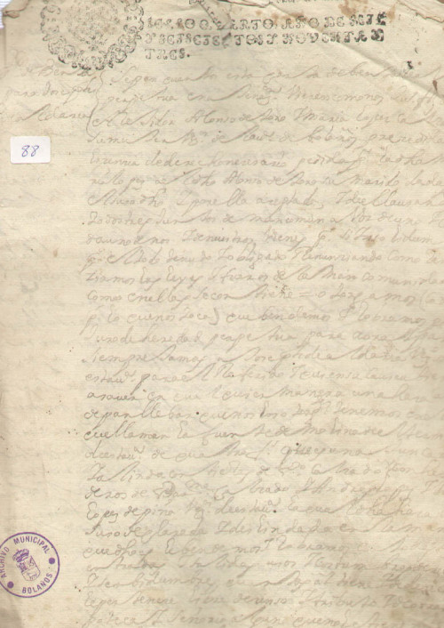 Expediente 88 / Caja 7 / F. Notarial