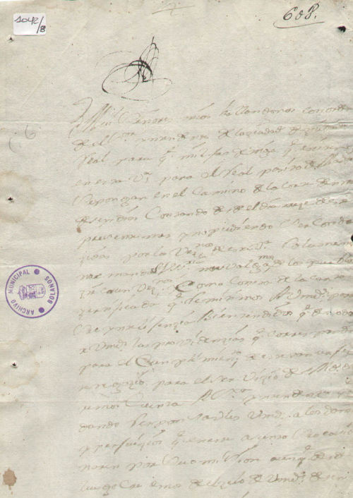 Expediente 1042-8 / Caja 42 / F. Histórico