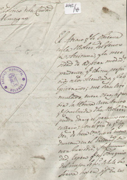 Expediente 1042-47 / Caja 42 / F. Histórico