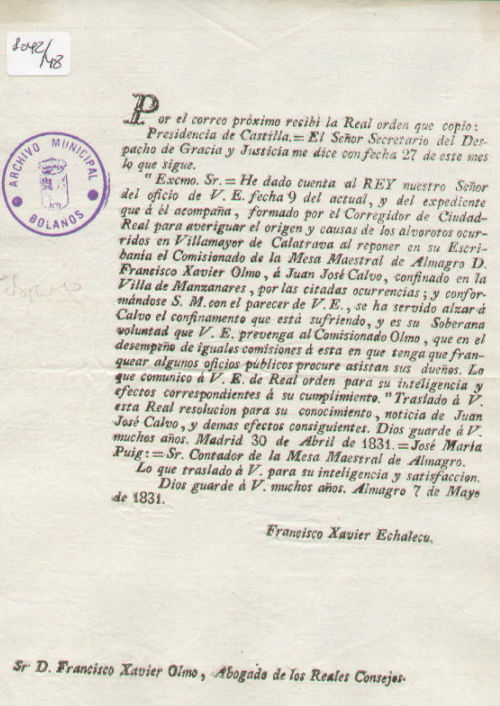 Expediente 1042-48 / Caja 42 / F. Histórico