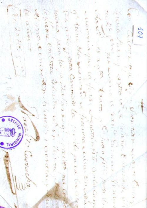 Expediente 107 / Caja 7 / F. Eclesiástico