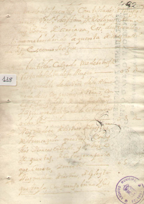 Expediente 118 / Caja 8 / F. Notarial