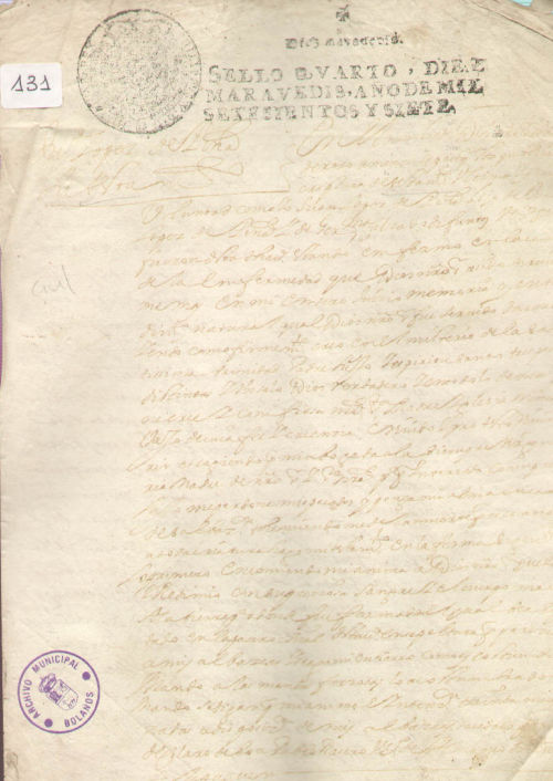 Expediente 131 / Caja 8 / F. Notarial