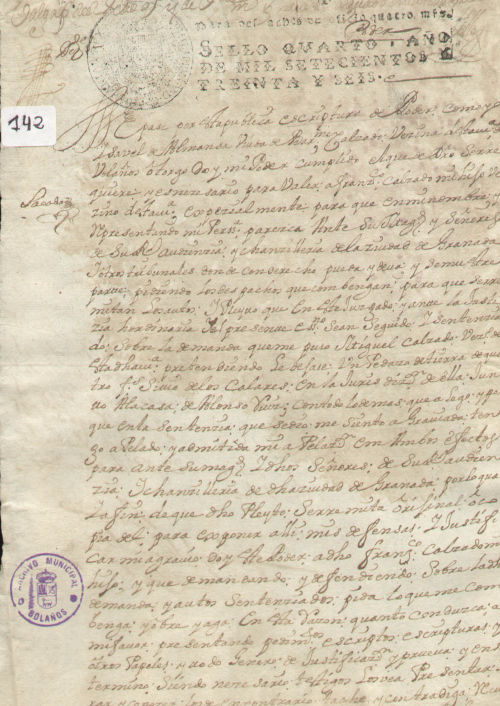 Expediente 142 / Caja 9 / F. Notarial