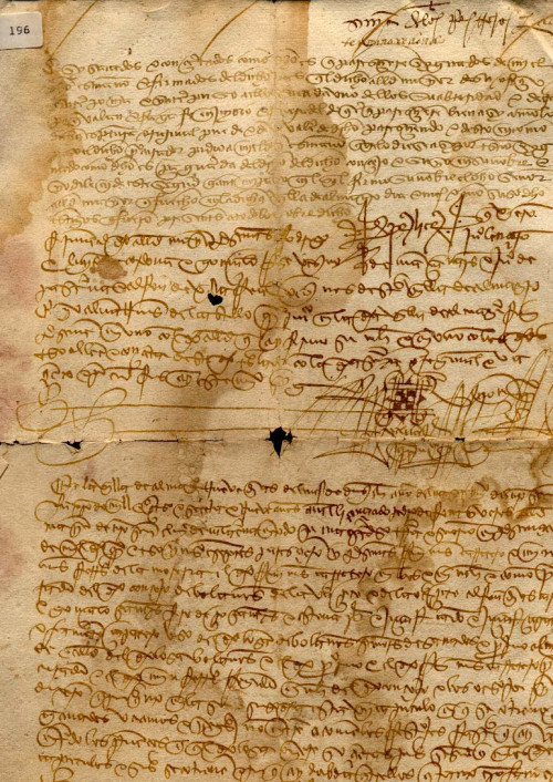 Expediente 196 / Caja 23 / F. Histórico