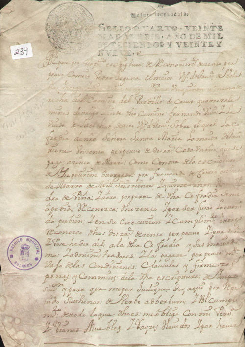 Expediente 234 / Caja 9 / F. Notarial