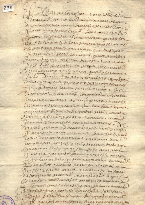 Expediente 235 / Caja 24 / F. Histórico