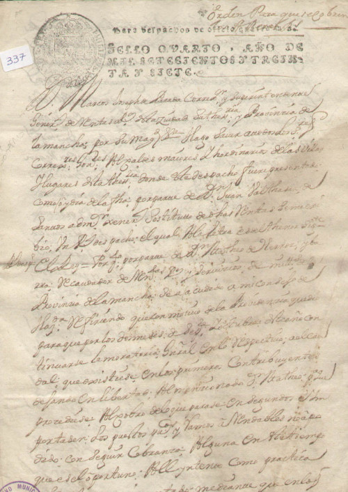 Expediente 337 / Caja 26 / F. Histórico