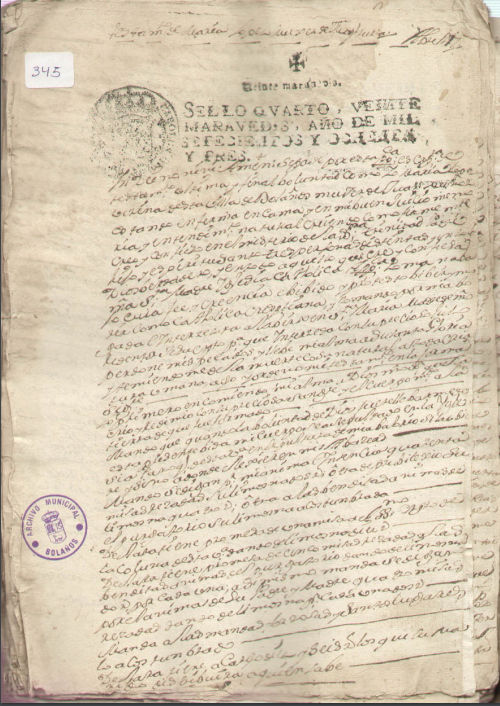 Expediente 345 / Caja 10 / F. Notarial