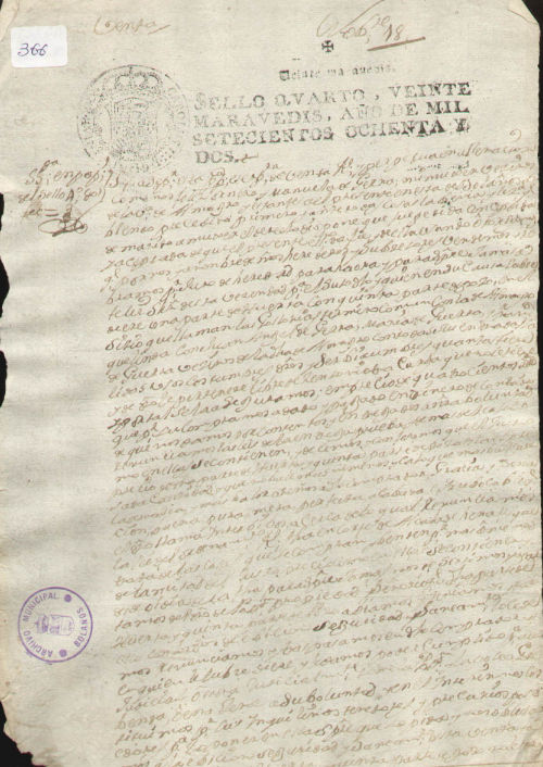 Expediente 366 / Caja 10 / F. Notarial Expediente 366 / Caja 10 / F. Notarial