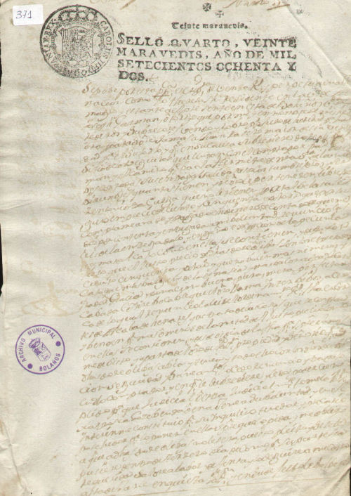 Expediente 371 / Caja 10 / F. Notarial