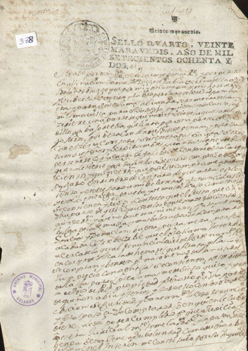 Expediente 388 / Caja 10 / F. Notarial