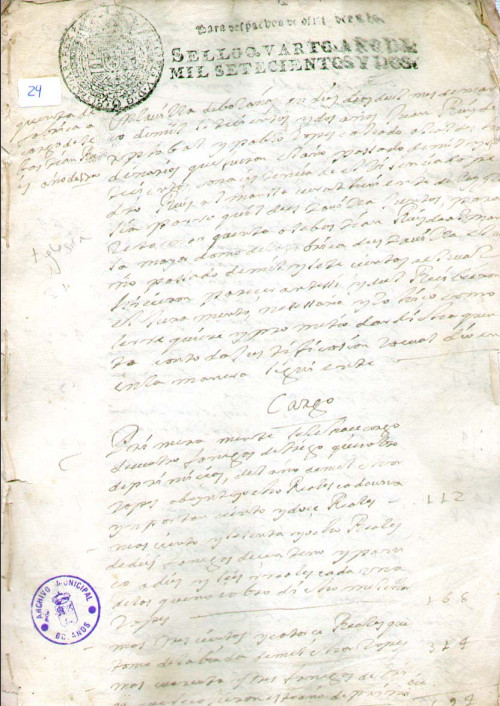 Expediente 24 / Caja 3 / F. Eclesiástico