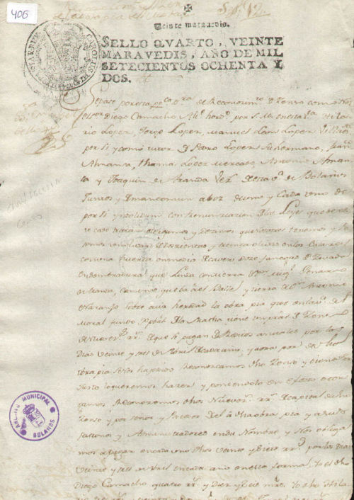 Expediente 406 / Caja 10 / F. Notarial