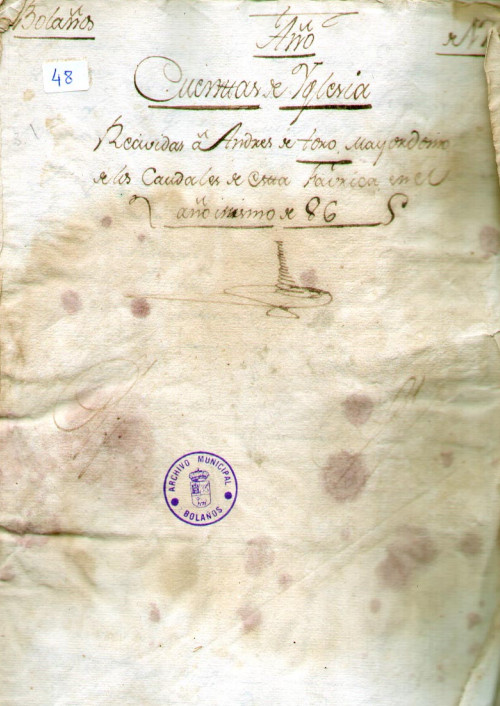 Expediente 48 / Caja 4 / F. Eclesiástico