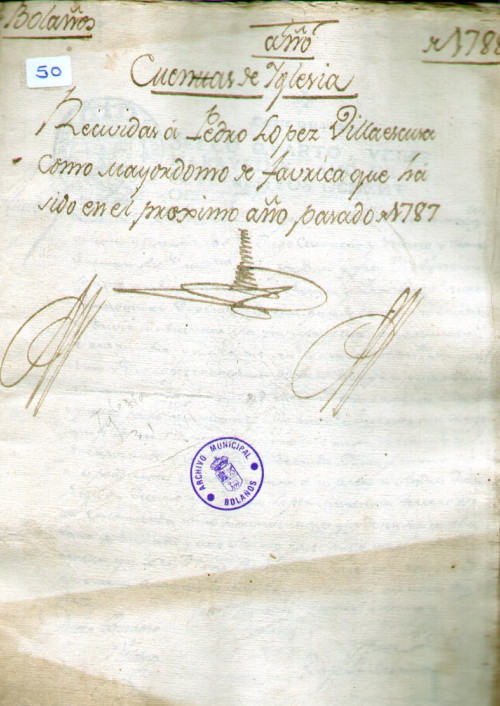 Expediente 50 / Caja 4 / F. Eclesiástico