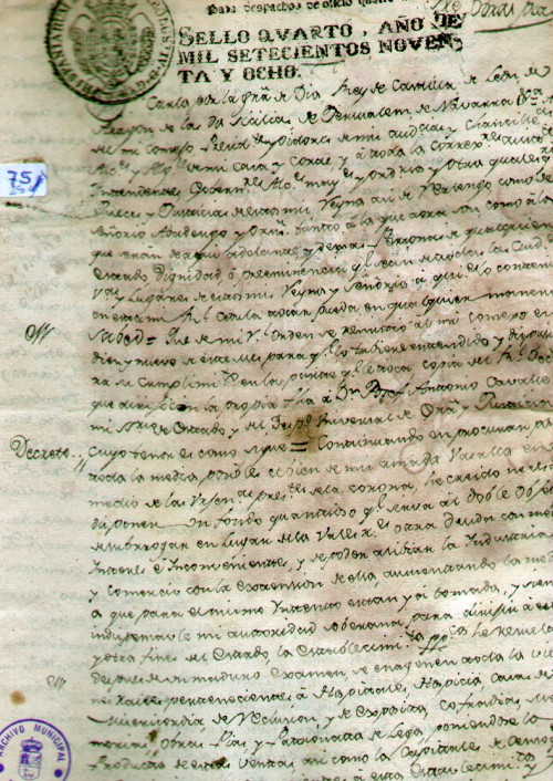 Expediente 75-25 / Caja 5 / F. Eclesiástico