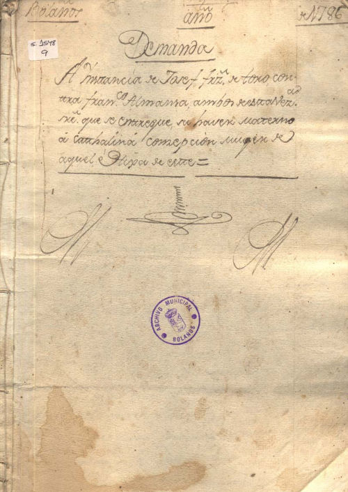 Expediente 1548/9 / Caja 311 / F. Histórico