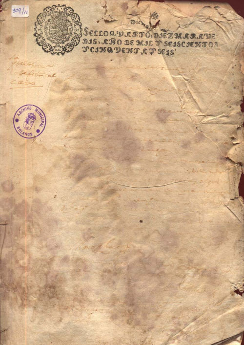 Expediente 22 / Caja 309 / F. Histórico