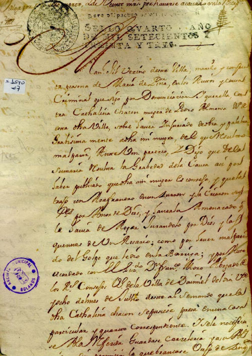 Expediente 1540/27 / Caja 287 / F. Histórico