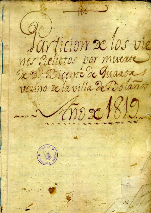 Expediente 4 / Caja 303 / F. Histórico