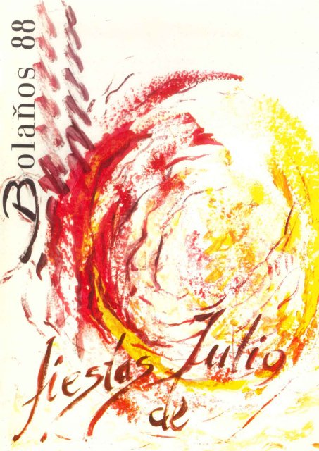 Programación de las Fiestas de Julio de 1988