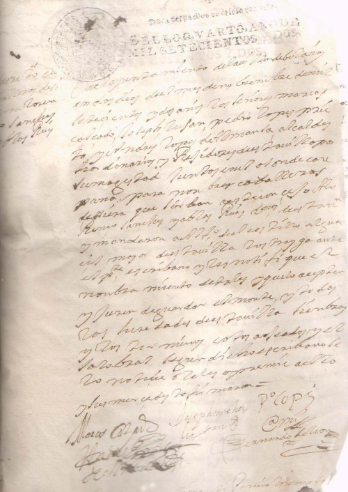 Libro de Actas de 1702