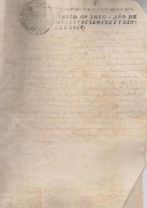 Libro de Actas de 1726