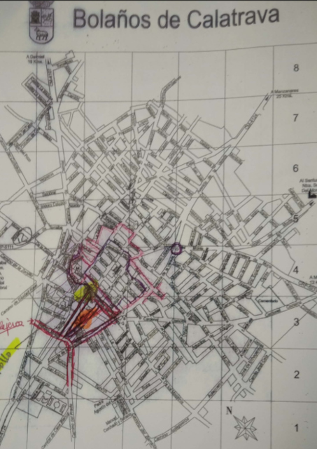Plan de empleo de 1865 y plano de la situación del Rollo