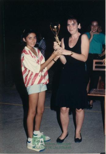 1989, Feria de Julio, Premios balonmano