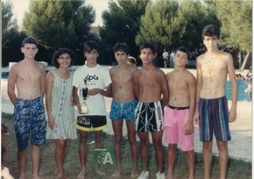 1989, Feria de Julio, Premios de natación (2)