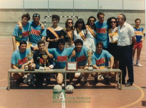 1990, Equipo y Premios de Fútbol Sala-1