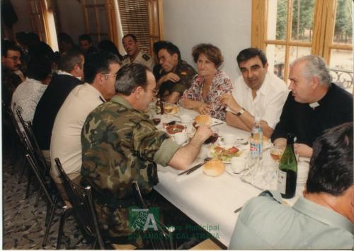 1990, Maniobras Militares en el Entorno de la Virgen del Monte-1