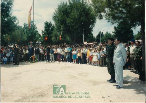 1990, Maniobras Militares en el Entorno de la Virgen del Monte-2