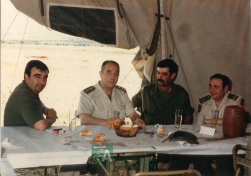 1990, Maniobras Militares en el Entorno de la Virgen del Monte-3