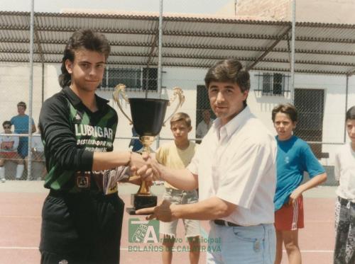 1991, Entrega de premios de fútbol sala (1)