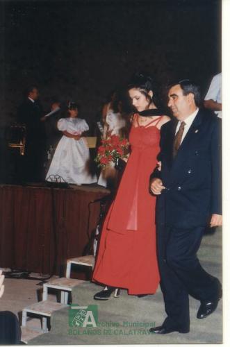 1995, Feria del Cristo, Coronación de Reina y damas (10)