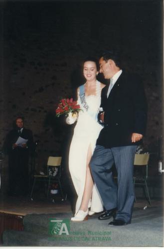 1995, Feria del Cristo, Coronación de Reina y damas (15)