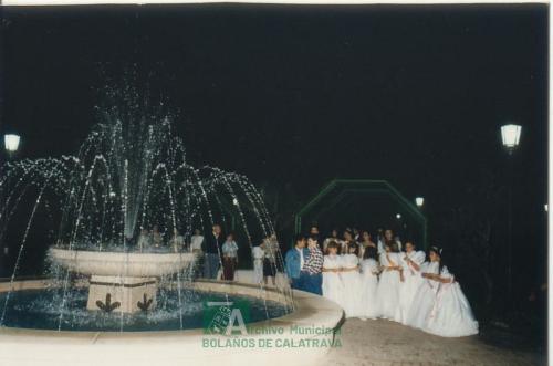 1995, Feria del Cristo, Coronación de Reina y damas (19)