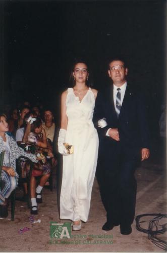 1995, Feria del Cristo, Coronación de Reina y damas (26)