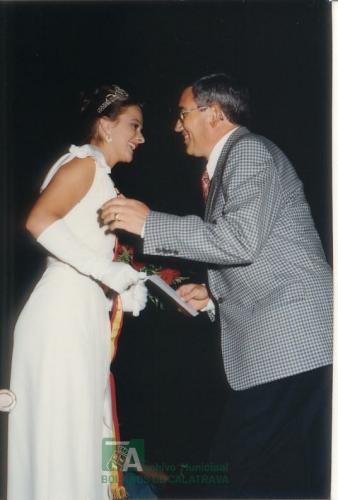 1995, Feria del Cristo, Coronación de Reina y damas (6)