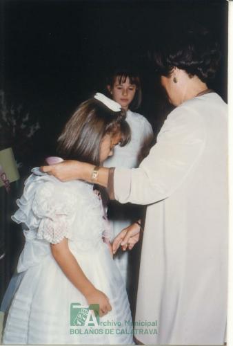 1995, Feria del Cristo, Coronación de Reina y damas (8)