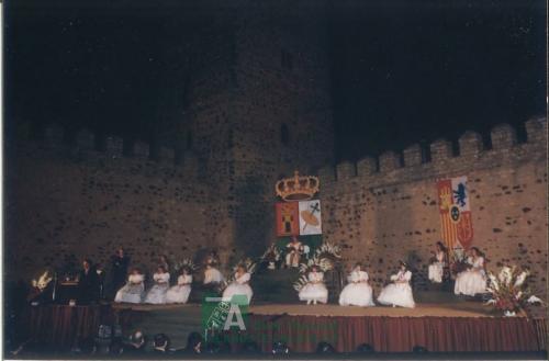 1995, Feria del Cristo, Coronación de Reina y damas (9)