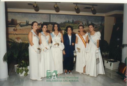 1995, Feria del Cristo, Damas y autoridades (1)
