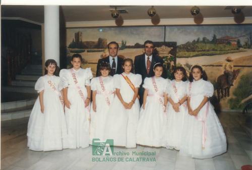 1995, Feria del Cristo, Damas y autoridades (10)