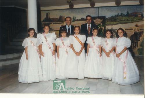 1995, Feria del Cristo, Damas y autoridades (11)