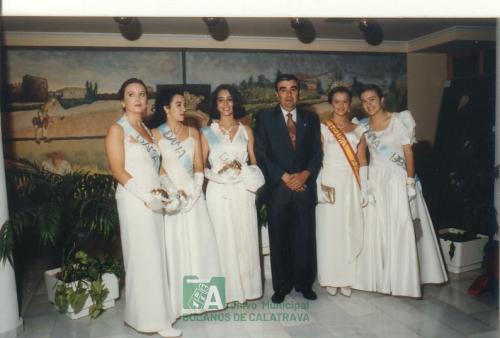 1995, Feria del Cristo, Damas y autoridades (12)