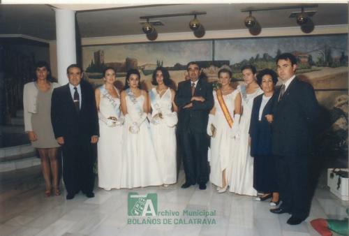 1995, Feria del Cristo, Damas y autoridades (2)