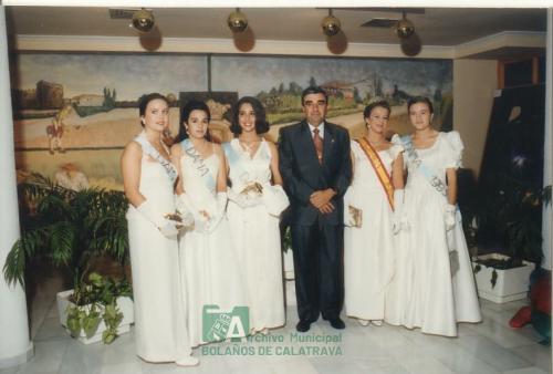 1995, Feria del Cristo, Damas y autoridades (3)